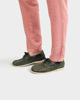 Swan Suede Boat-Shoes - Men's Boat Shoes | 