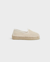 Cotton Net Double Sole Espadrilles - Women’s Espadrilles | 