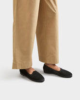 Brummel Suede Venetian Slippers - Ballet Flats & Slippers | 