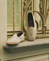 Brummel Linen Venetian Slippers - Men's Slippers | 
