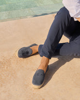 Suede Embroidered Espadrilles - Men's Summer Sale|Shoes | 