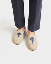Organic Hemp Embroidered Espadrilles - Men's Espadrilles | 