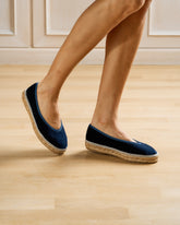 Velvet Ballet Flat Espadrillas - Women’s Espadrilles | 