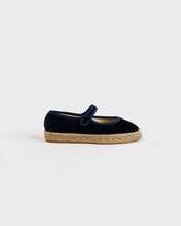 Velvet Mary Jane Espadrilles - Ballet Flats & Slippers | 