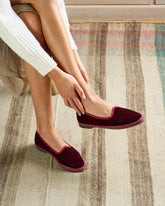 Silk Velvet Venetian Slippers | 