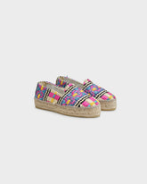 Espadrillas con Doppia Suola in Rafia a Motivo | 